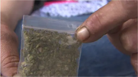 GMP Bag of psychoactive substance Spice