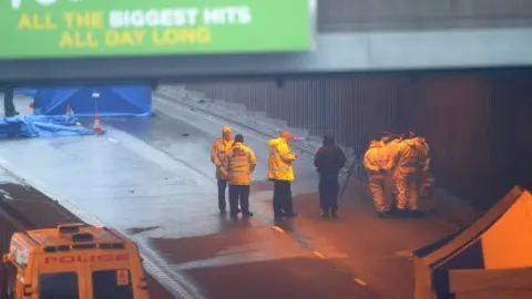 PA Police at the crash scene