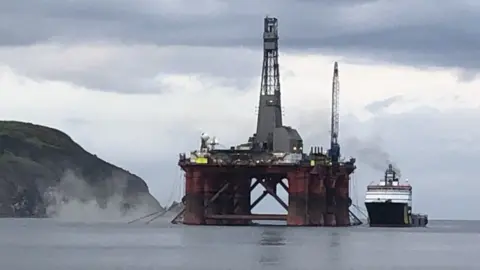 Cromarty Rising Dust cloud
