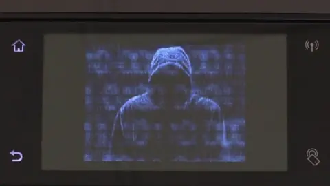 Check Point Hooded hacker