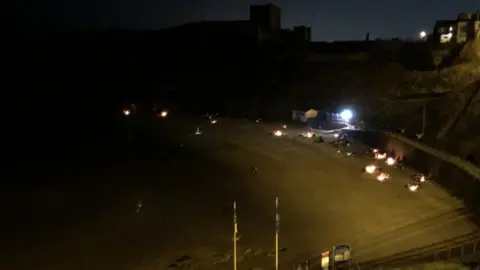 Beach parties in Tynemouth