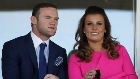 Getty Images Coleen and Wayne Rooney