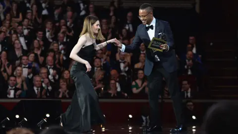 Getty Images Shirley Henderson and Cuba Gooding Jr