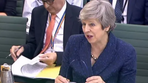 PA Theresa May addresses MPs