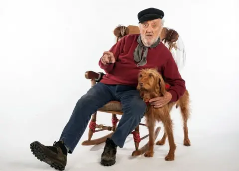 Cribbins and Salty the dog