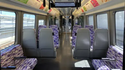 BBC Elizabeth line train