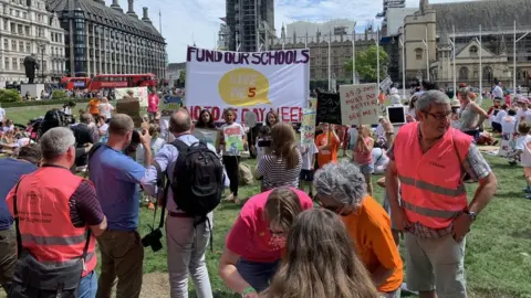 Save Our Schools The protest