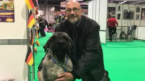 Bob March and Chewbacca