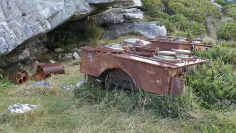 FWMP Rusted field kitchen remains