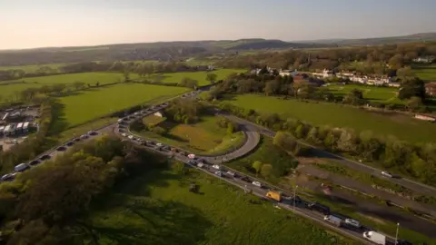 Highways England Crossbush junction