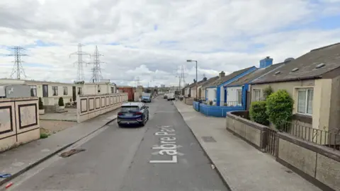 Google Maps Labre Park is a mix of houses and mobile homes