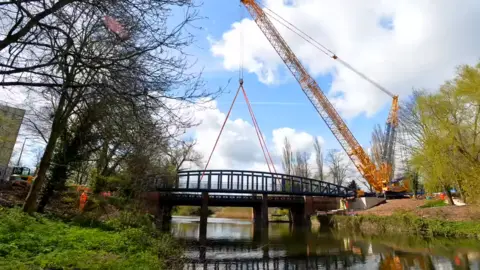 Leicester City Council Footbridge