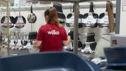 Getty Images Wilko staff