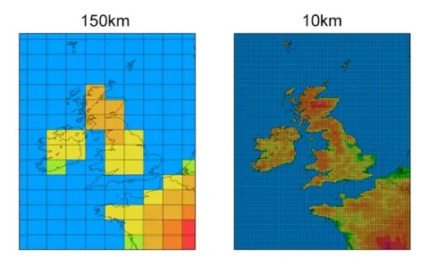 Met Office Grid squares
