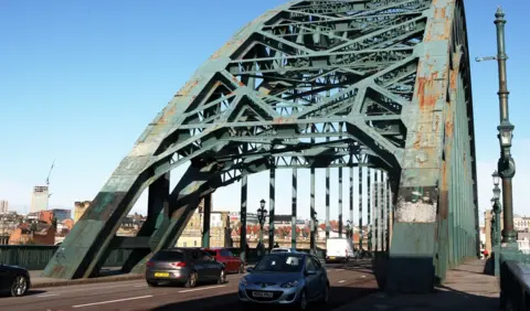 BBC Rusty Tyne Bridge