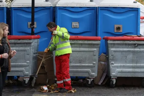 Getty Images Street sweeper