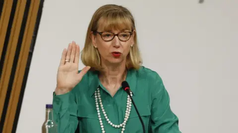 Scottish Parliament Leslie Evans