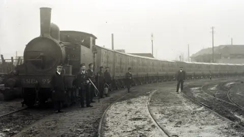 Norfolk County Council Colman's mustard seed delivery by train