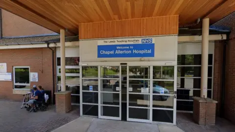 Google Maps Chapel Allerton Hospital