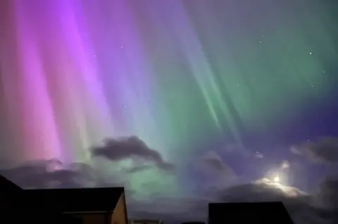 Michelle/BBC Weather Watchers Aurora