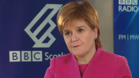 BBC Nicola Sturgeon