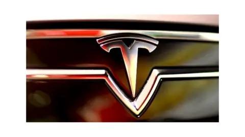 Getty Images Tesla logo