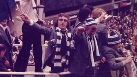 Kevin Beattie after the FA Cup win