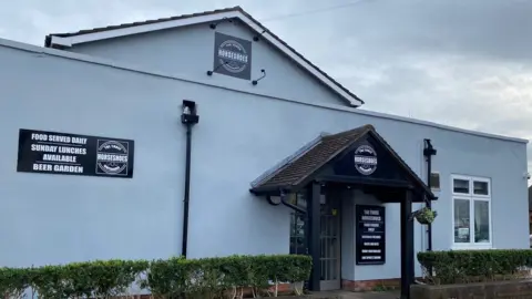 BBC Three Horseshoes pub in Whitchurch, Cardiff