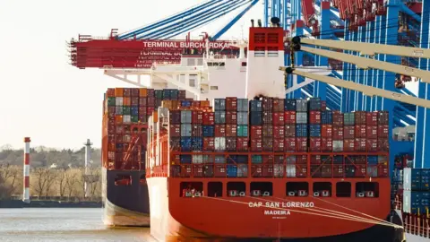 Getty Images Container ship