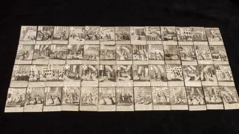 BBC Thomas Bowles South Sea Bubble Stock-jobbing Cards