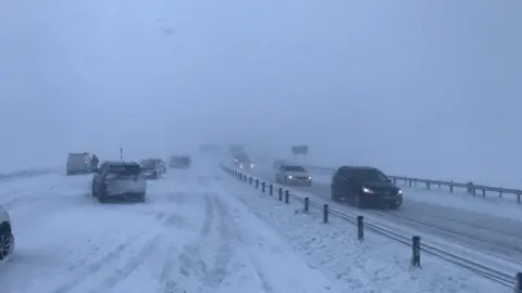 @Brian_Steadman, PA Snow in Stainmore, Cumbria on 17 March 2018