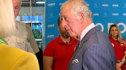 Sean Coughlan/BBC Prince Charles