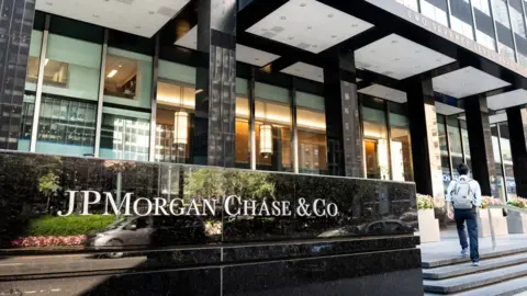 Getty Images JP Morgan bank