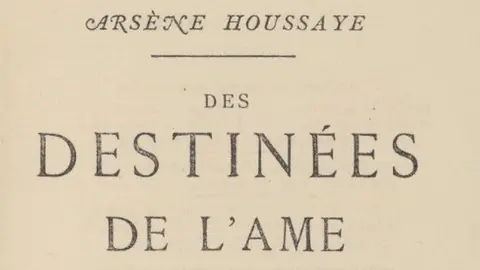 Des Destinées de l'Ame