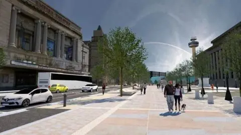 Liverpool City Council Plans for Lime Street