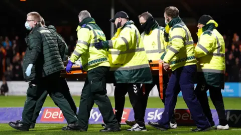 PA Media fan is stretched across the pitch