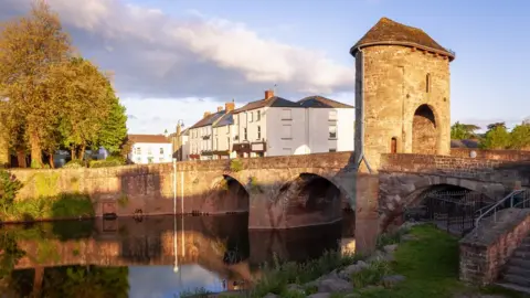 Getty Images Monnow bridge