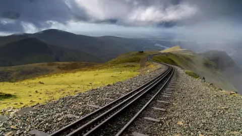 Getty Images Snowdon mountain railway