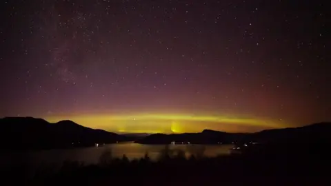 Cloudcatcher/BBC Weather Watchers Aurora from Glenelg