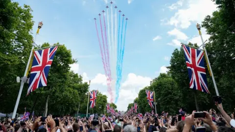 PA Media Red Arrows at the Mall