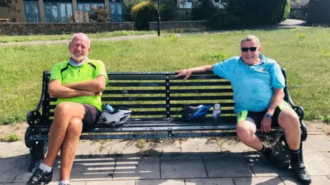 BBC Eddie Northrop and Gerry Bittaway