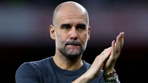 Manchester City manager Pep Guardiola