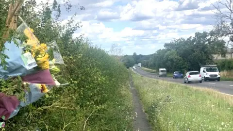 Janine Machin/BBC A10 near Royston and Melbourn