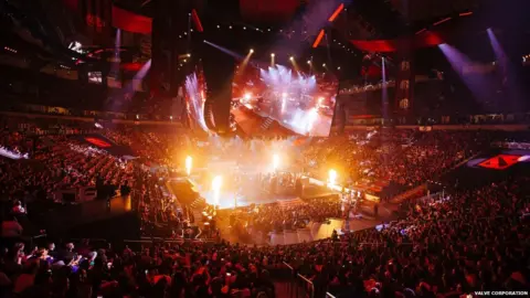 VALVE CORPORATION Image of 2016 DOTA championships