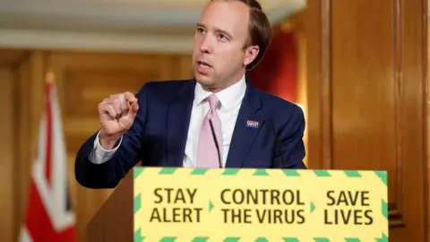 10 DOWNING STREET/HANDOUT Health Secretary Matt Hancock