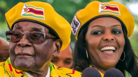 AFP Robert & Grace Mugabe
