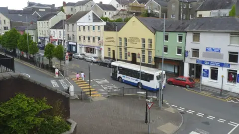 Geograph/Jeff Gogarty Blue Street, Carmarthen