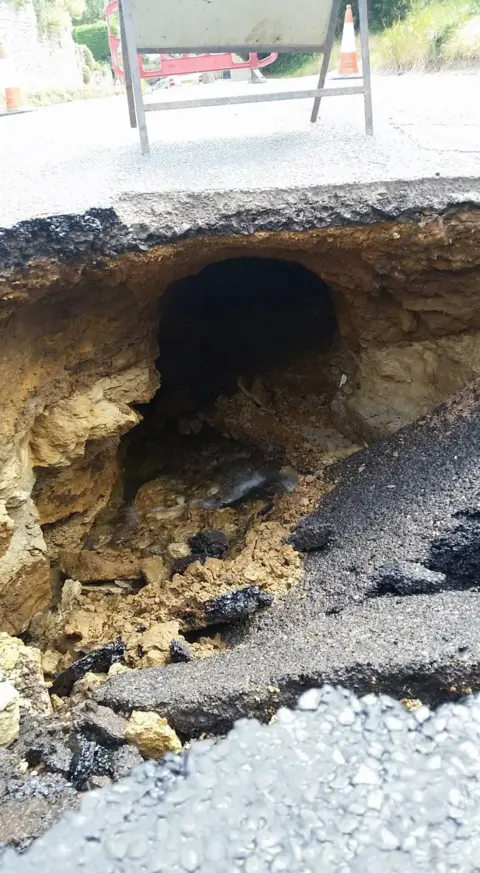 Craig Garsington sinkhole