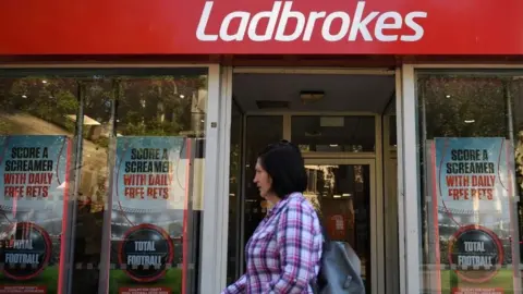 Getty Images Ladbroks shop