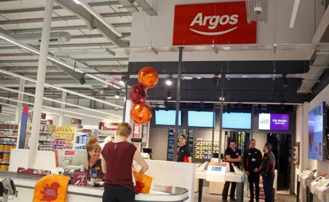 Sainsbury's Argos outlet in Sainsbury's store